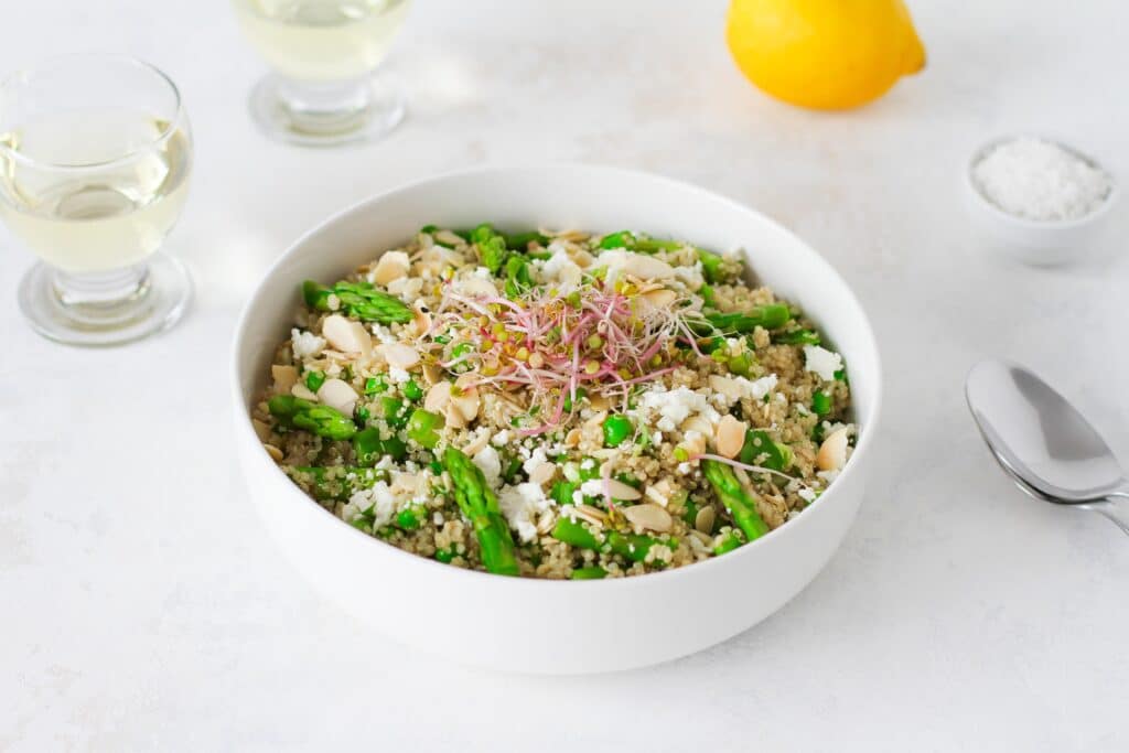 Asparagus Quinoa Salad - Passion Meets Creativity